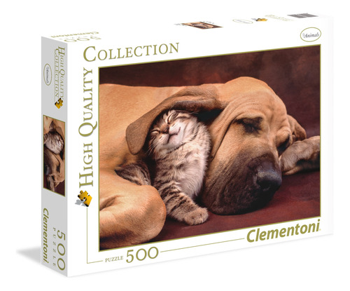 Rompecabezas Clementoni Cuddles (500 Piezas)