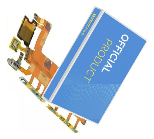 Flex Botões Power Volume Para Xperia Z3 1 Chip D6643 D6603