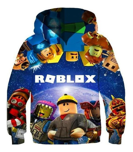 Hu Sudadera Con Capucha Roblox For Niños, Impresión 3d