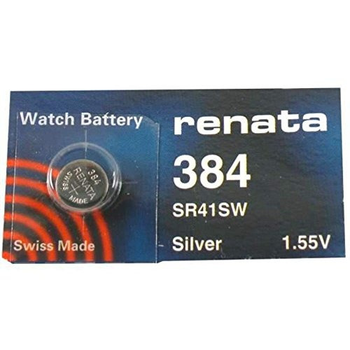 Renata 384 De Óxido De Plata Pilas De Reloj Sr41sw