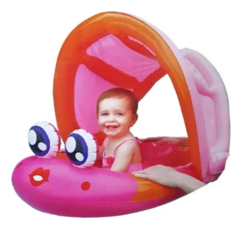 Play Day Inflable Infantil Baby Float Color Rosa Xchws C