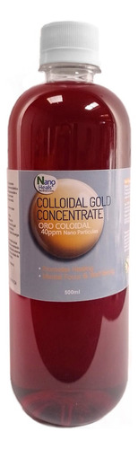 Oro Gold 40ppm Nanoparticulas De Nano Heals