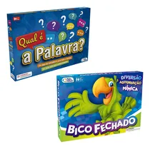 Comprar Jogo De Tabuleiro Qual É A Palavra + Bico Fechado Mimicas