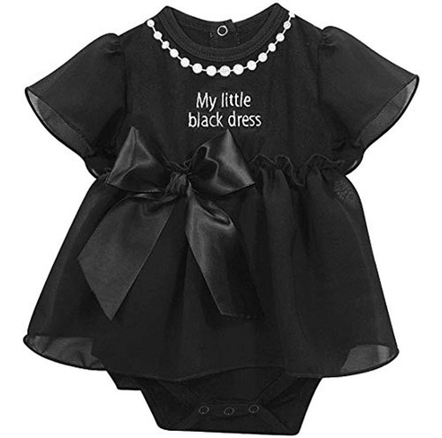Stephan Baby My First Little Black Party Dress Pañuelo De Bo