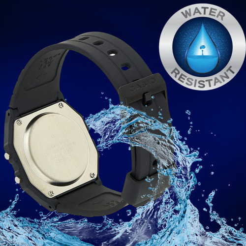 Correa De Caucho Reloj For Casio F-91w De 18mm