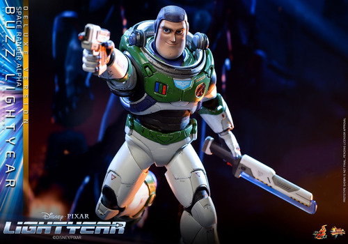 Hot Toys Buzz Lightyear Deluxe Space Ranger Pelicula (Usado)