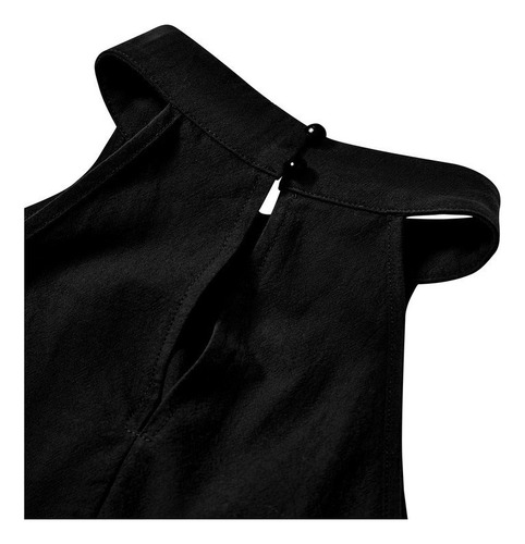 I Traje De Vestir Sin Mangas Con Cuello Halter Para Mujer