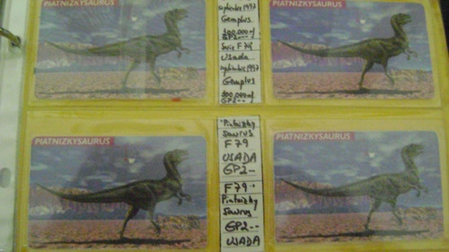 Tarjeta Telefonica Colecc F.79 Dinosaurios Piatnizkysaurus N