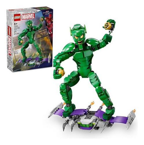 Lego Marvel Duende Verde Construcción Figura Juguete De Con