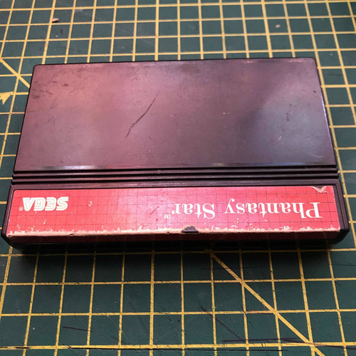 Phantasy Star Cover Reimpreso Sega Master System (Usado)