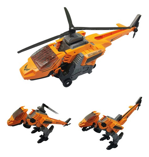 Robot Dinosaurio-helicoptero Luz 0553