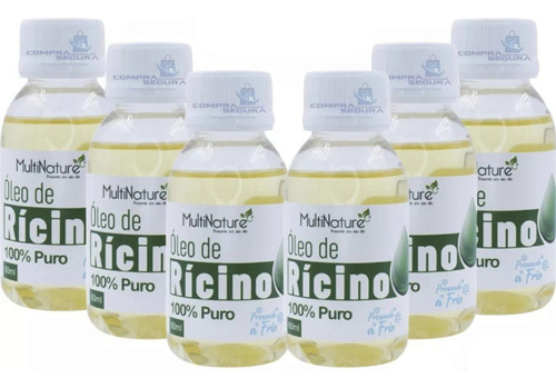 Aceite De Ricino 100% Puro Prensado En Frío 360ml