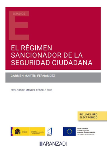 Libro El Regimen Sancionador De La Seguridad Ciudadana - ...