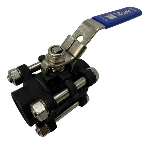 Válvula Registro Esfera Tripartida Aço Carbono Wcb Bsp 3/4