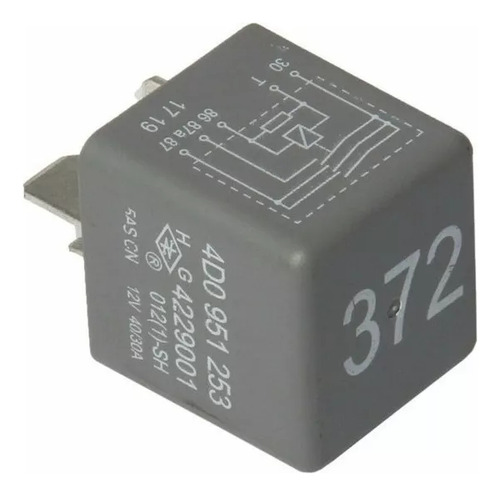 Relé De Bomba De Combustible 372 For Vw Audi A4 A6 4d095125
