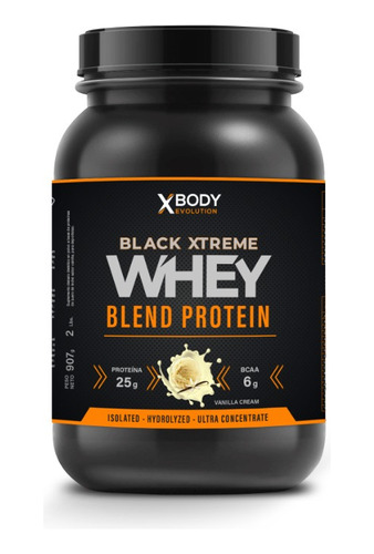 Whey Blend Protein Black Extreme 2lbs Xbody Evolution