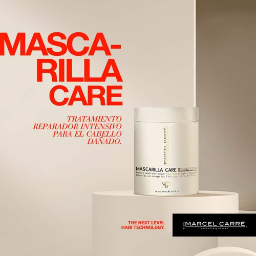 Marcel Carre Shampoo 1000ml Mascarilla 500ml Care