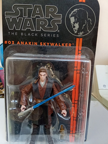 Anakin Skywalker- Star Wars Black Series No. 3 Escala 3.75 (Usado)