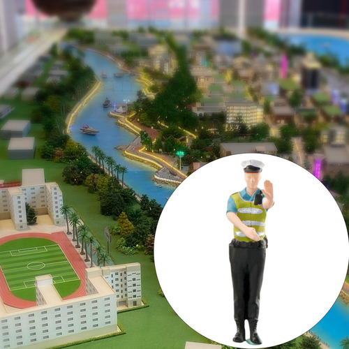 2 Policía De Tráfico En Miniatura: 64 Derecho Al Gesto