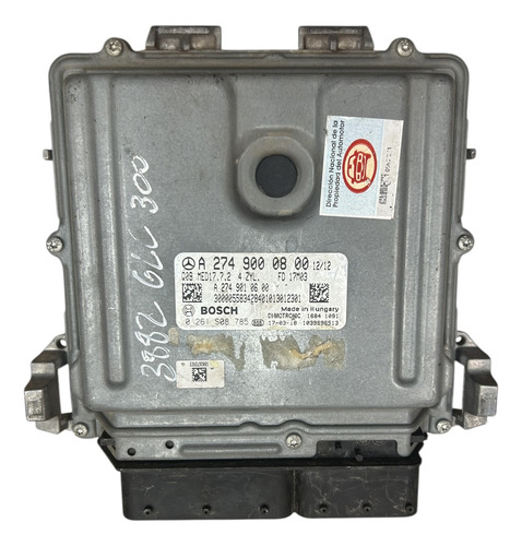 Ecu Módulo De Inyección Mercedes Benz Glc 300 (3882) (Usado)