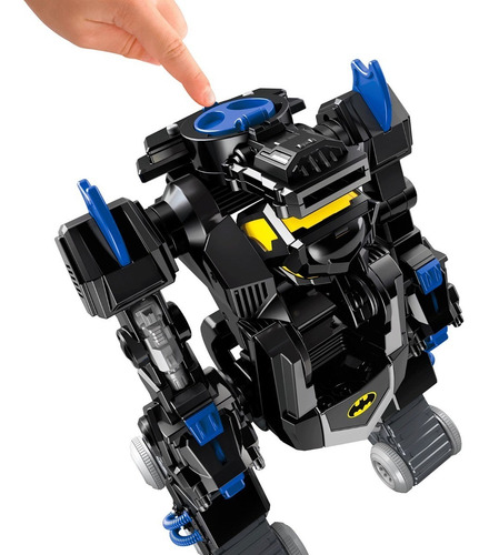 Imagen 4 de 9 de Robot Transformable Batman Imaginext Bat-bot Control Remoto