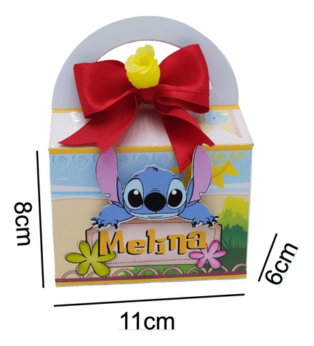 Cajitas Golosineras Lilo Y Stitch Modelos Maleta V1