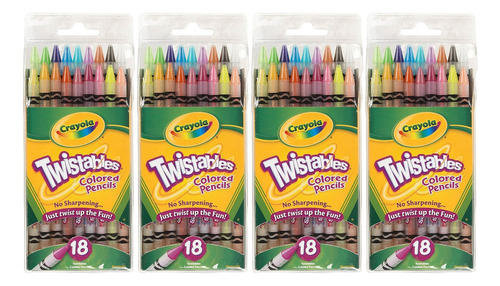 Crayola Lápices De Colores 18 Piezas Conversión Métrica