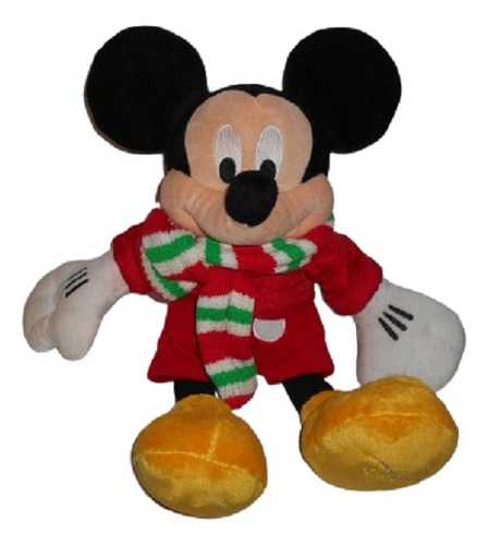 Peluche De Mickey Mouse Con Chamarra De Disney 44 Cms