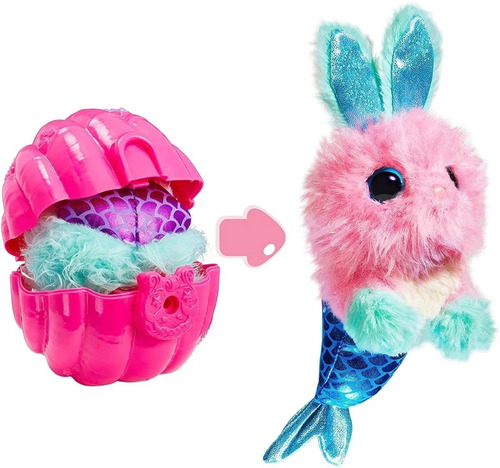 Imagen 3 de 7 de Peluche Sirena Mermaid Bebé Sorpresa Scruff A Luvs