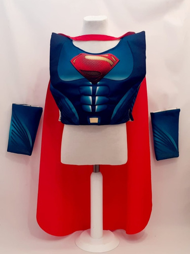 Disfraz De Superman Lo Pequeño Es Hermoso (5 A 8 Años)