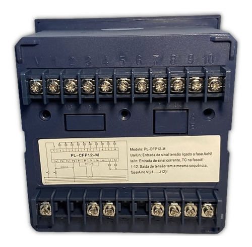 Kit Controlador Fator De Potencia + 1 Tc Bipartido 1000/5a