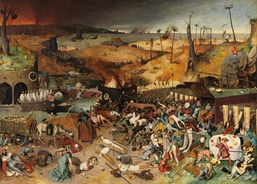 El Triunfo De La Muerte - Pieter Bruegel - Lámina 45x30 Cm.