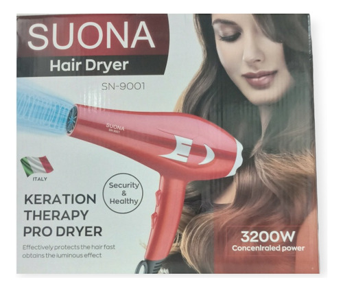 Secador Profesional Iónico 3200w Suona Hair Dryer