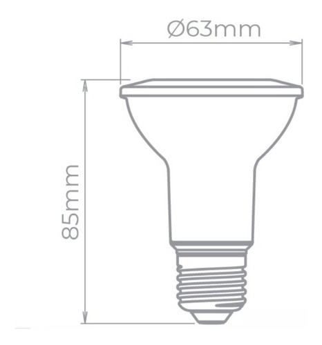 Lâmpada Led Par20 5,5w - Stella Sth9020/30
