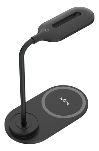Luminária De Mesa Led Com Carregador Sem Fio 15w Home Office