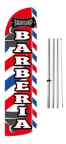 Comprar Barberia 3.0 Bandera Publicitaria Con Estructura