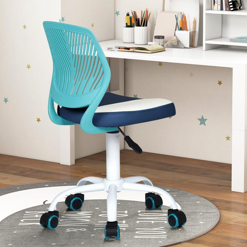Silla De Computadora Pequeña Sin Brazos Niños Y Adole...