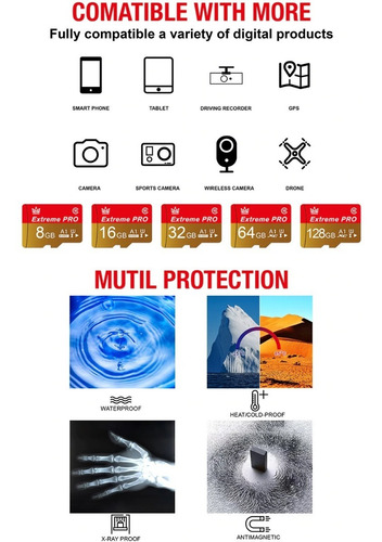 Cartao De Memória Microsd 32gb Extreme Pro Adaptador Sd