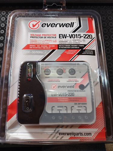 Protectores De Voltaje 220v De Bornera Everwell 