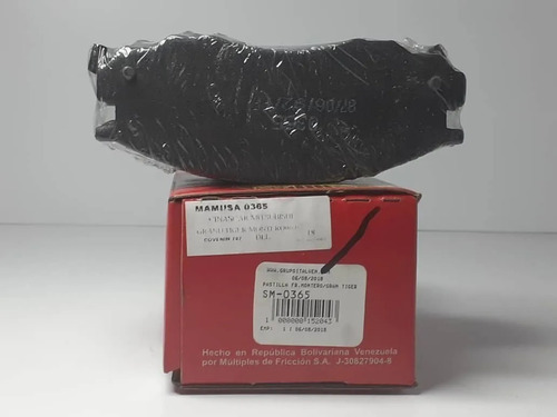 Pastillas Freno Grand Tiger 2.2 2200 Xg491qme Sohc