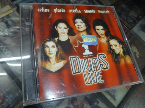 Divas Live - Cd - Celine -gloria - Aretha -shania - 721 - (Usado)