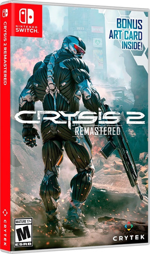 Imagen 1 de 2 de Nintendo Switch Crysis 2 Remastered / Fisico