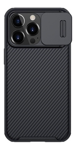 Capa Capinha Nillkin Camshield iPhone 13 Mini 13 13 Pro Max Cor Preto Modelo da capa Iphone 13 pro max 6.7