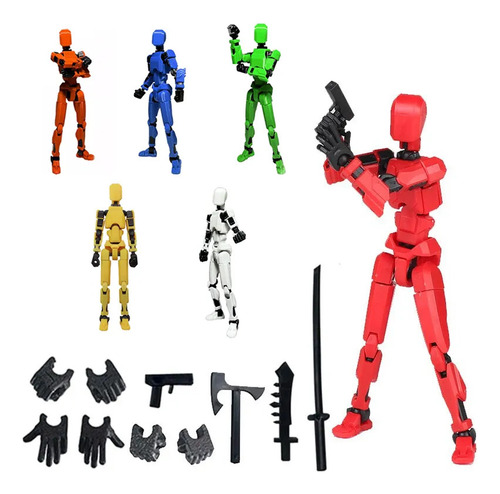 Para La Nueva Figura De Acción 3d T13 Con Múltiples/