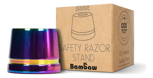Bambaw Rainbow Safety Razor Stand  Razor  B0bvklz35x_220424