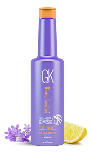 Gk Hair Global Keratin Silver Bombshell Purple Shampoo (9.5.