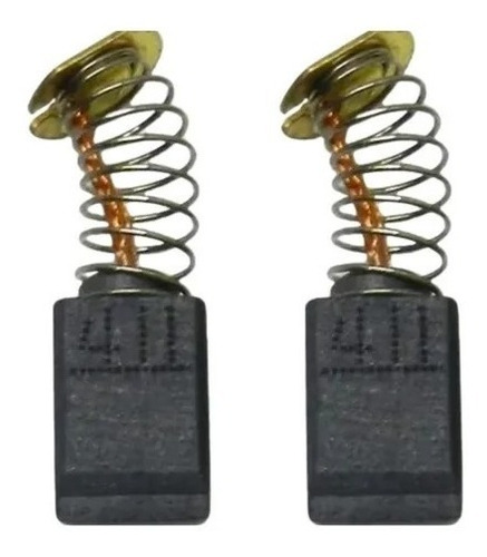 Imagem 2 de 6 de Escova De Carvao Cb-411 Tupia 3709 3710 Makita Original