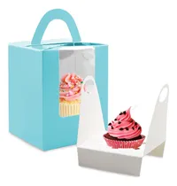 Comprar Porta Cupcakes Cajas Para Magdalenas, 30 Cajas Individu Ppp