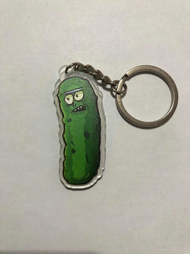 Llavero Acrílico Rick And Morty Pack 2 Piezas