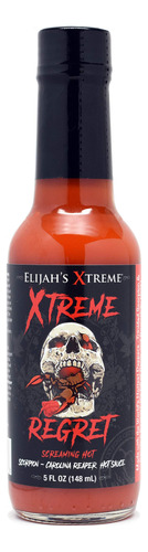 Elijah's Xtreme Regret Hot Sauce - Carolina Reaper Y Trinida